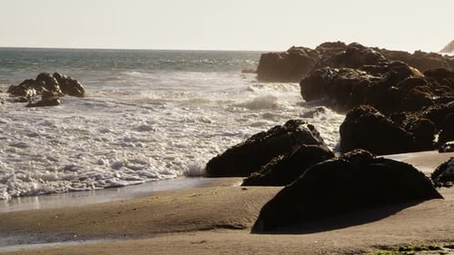 Pacific coastline