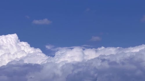 Soft Clouds On Sky