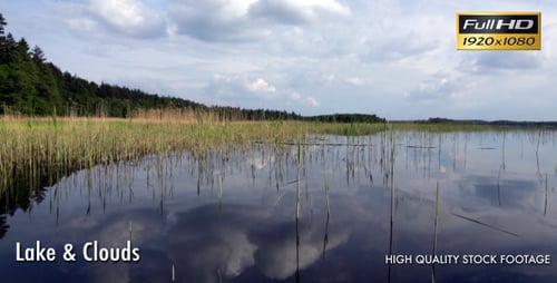 Lake, Clouds & Reflection