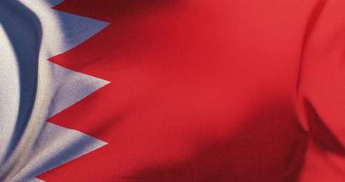 Realistic Waving Flag Seamless Loop Background Animation