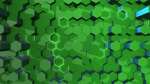 Green Hexagon