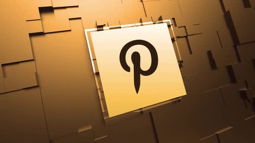 Modern Golden 3D Cube Logo Reveal