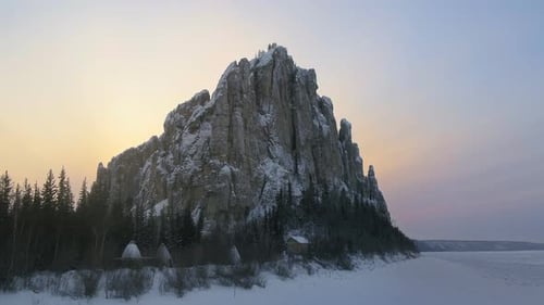 Rocks in Siberia