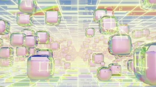 Holographic Geometry Modern 05 4K