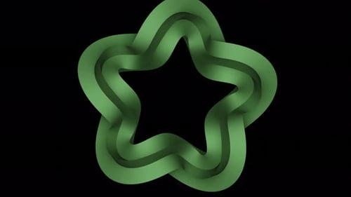 Rotating 3d Star with Illusion Effect