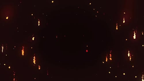 Fire Fall Background Loop