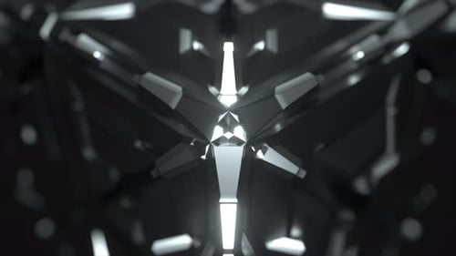 Abstract Metallic Background