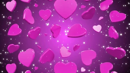 Herzen zum Valentinstag