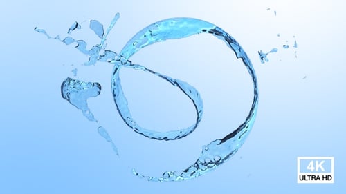 Twisted Blue Wasserspritzer V7