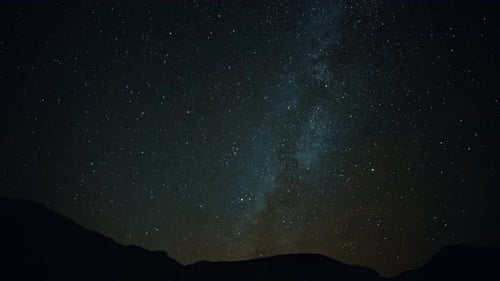 Stunning Starry Night Sky with Milky Way