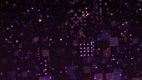 Abstract Grid Lines and dots background