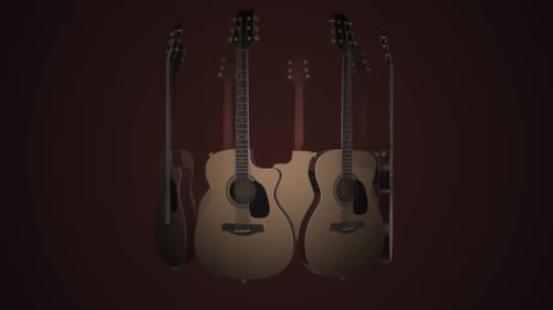 Acoustic Guitars Rotating Loop for Music Backgrounds