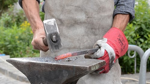 Smith Models Iron Workpiece