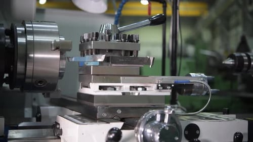 Modern Lathe Machine Job