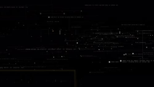 Futuristic Digital Data Stream Technology Background