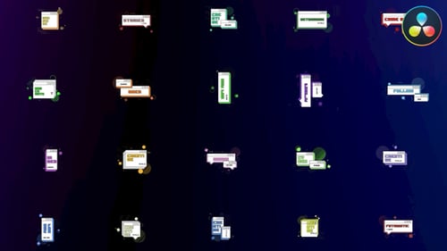 Pop Up Titles for DaVinci Resolve