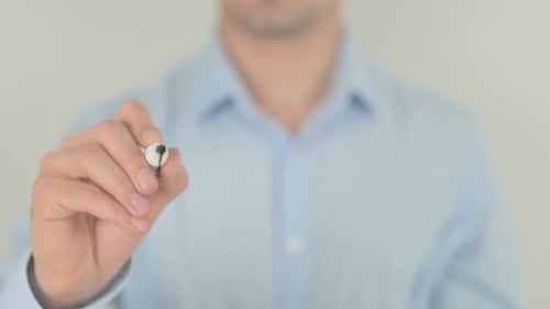 Aprovado pela FDA, escrevendo em tela transparente