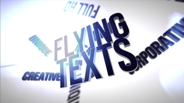 Dynamic 3D Text Kinetic Typography Message Opener, Titles ft. text ...
