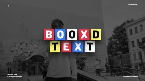 Text - Box Animator | MOGRT