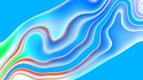Abstract Fluid Colorful Liquid Motion Background Animation