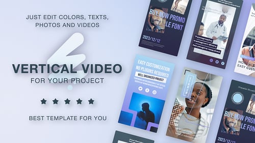 Blue Corporate Instagram Reels