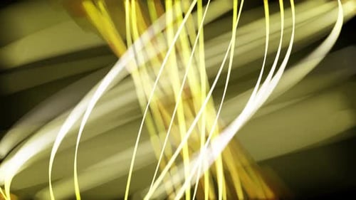 Fluid Abstract Glowing Lines Motion Graphic Background