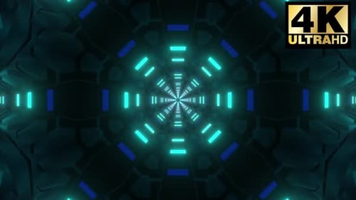 5 Flacker-Lichtkorridor-Vj-Pack
