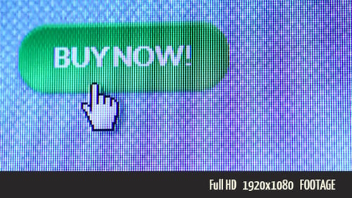 Computer Screen with the Words Buy Now