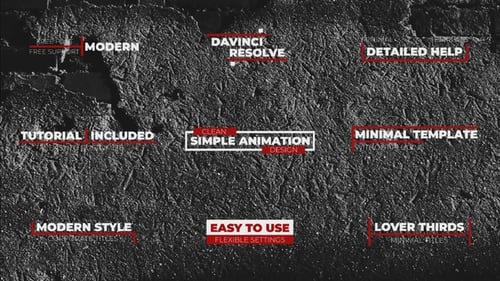 Lower Thirds Flickering Text Effect in DaVinci Resolve.