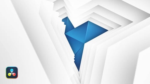 Stencil Logo Reveal for DaVinci Resolve