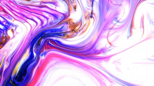 Swirling Colours Abstract Background Design