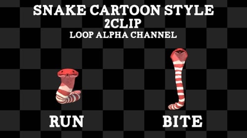 Serpent Toon Style 2 Clip