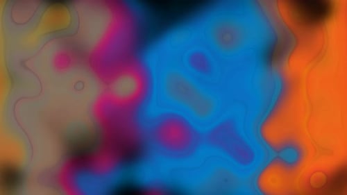 Fluid Abstract Color Waves Seamless Loop Background