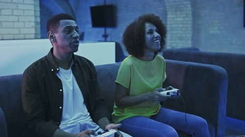 Young People Intensively Play Console Games