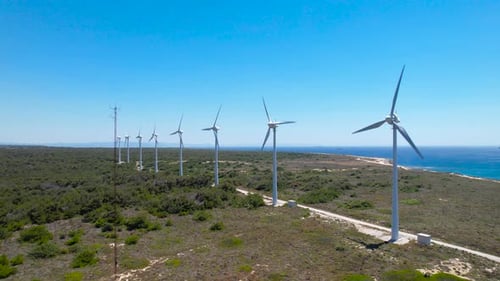Renewable energy production.