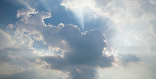 Crepuscular Rays of Light