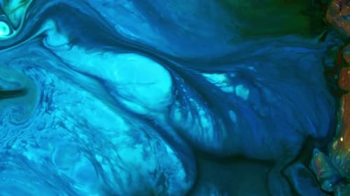 Abstract Colorful Sacral Liquid Waves Texture 797
