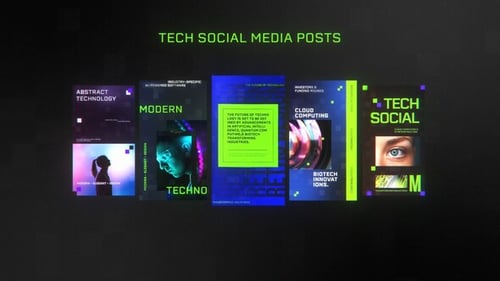 Tech Social Media Posts