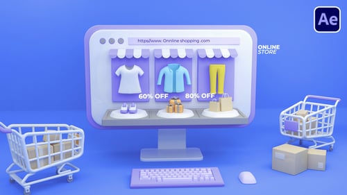 Online Shopping Logo