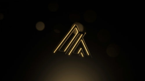 Edge Glow Logo Reveal