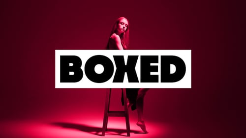 Modern Boxed Text Title and Typography Animations