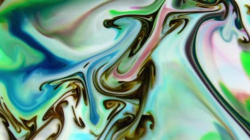 Farbexplosion abstrakte lebendige Kunst Malerei