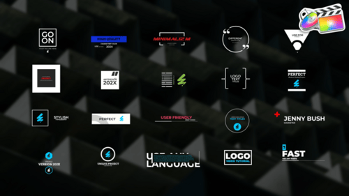 Logo Text Titles for FCPX