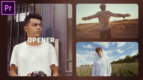 Multiscreen Slideshow MOGRT for Premier Pro