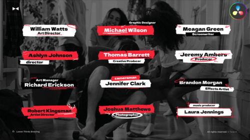 Lower Thirds Drawing \ DR