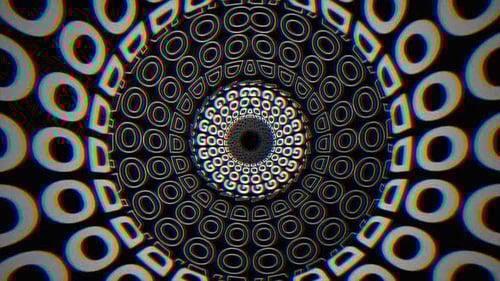 Good Vibes Visual Loop Tunnel RGB 4K