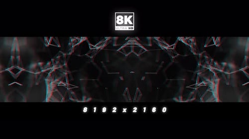 Abstract Plexus Particles 8K