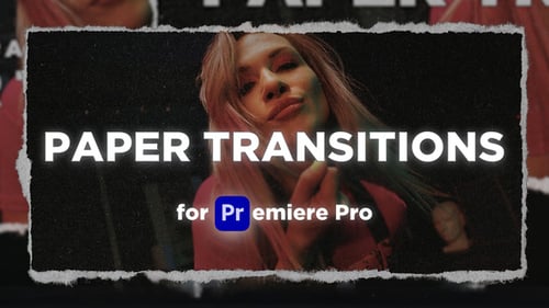 Paper Transitions for Premiere Pro