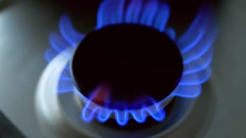 Fire From Gas Kitchen Stove