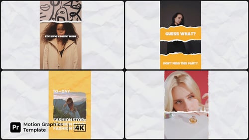 Ripped Paper Instagram Reels